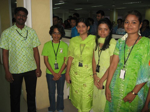 The Fluorescent Green Team