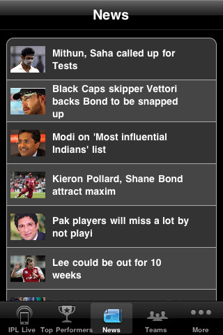 IPL T20 Mobile App