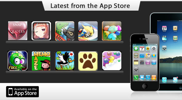 Latest apps store games and entertainment apps sep0712