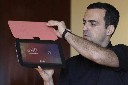 Google unveils first ten inch Nexus tablet