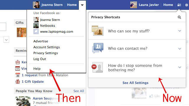 New facebook privacy settings