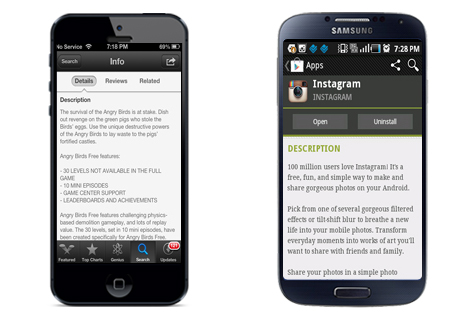 App Store Description - Mobile Apps Marketing