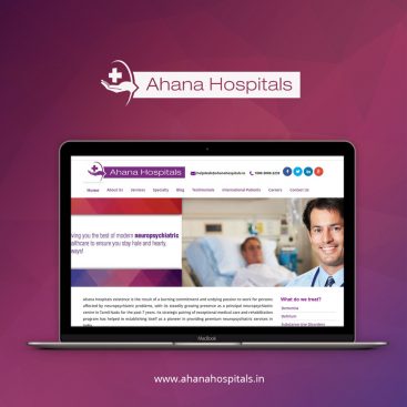 Ahana Hospitals Digital Marketing Portfolio