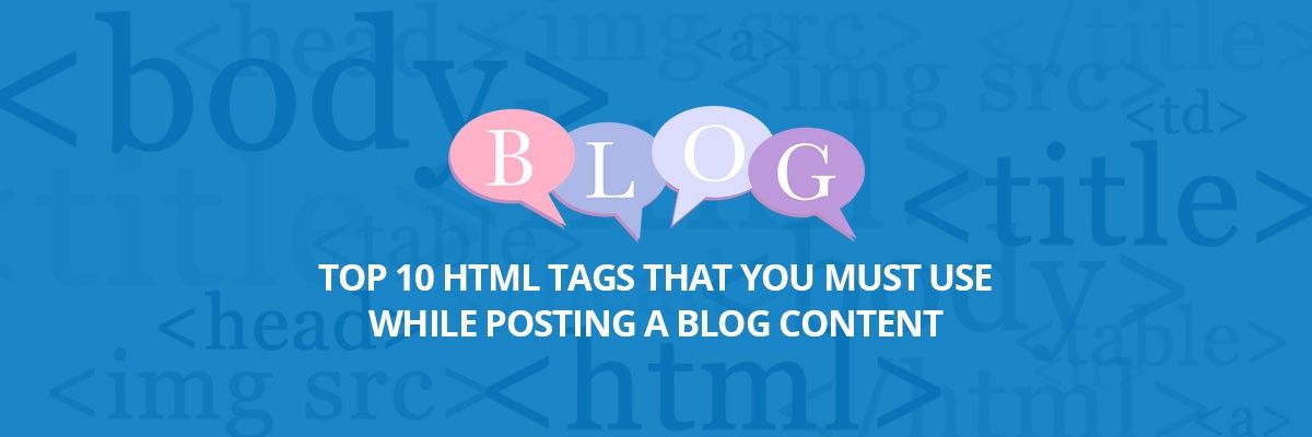 Top 10 HTML Tags
