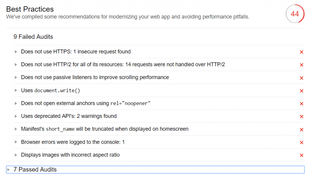 Google-Lighthouse-Best-Practices