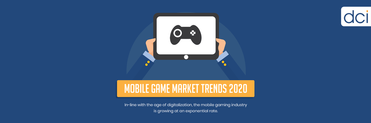 mobile game market infographic