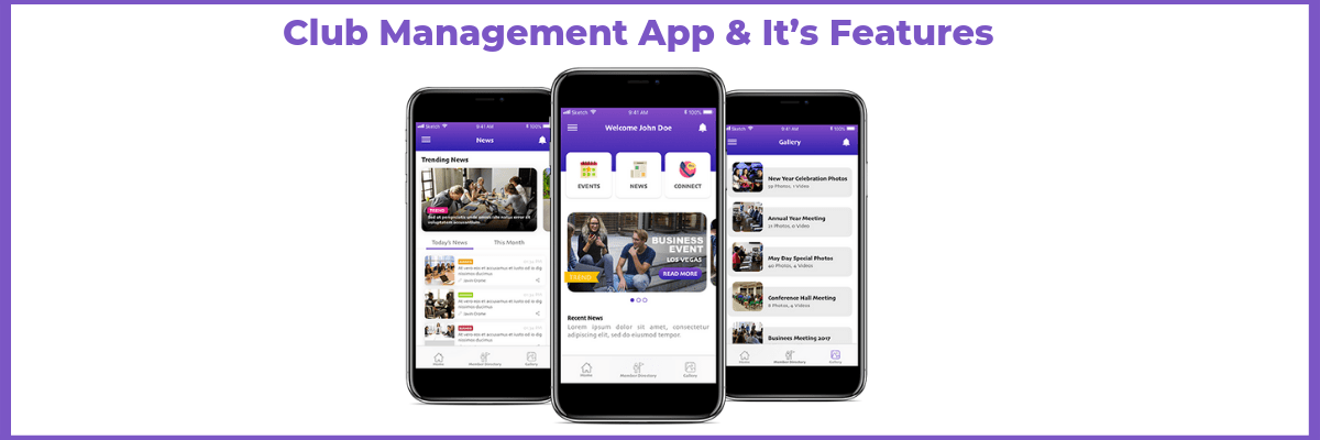 club management app