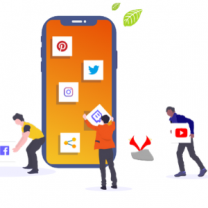 social media app development