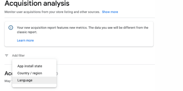 Acquisition Analysis