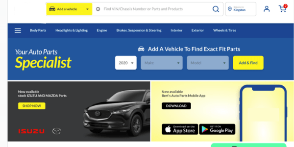Interior auto parts deals online