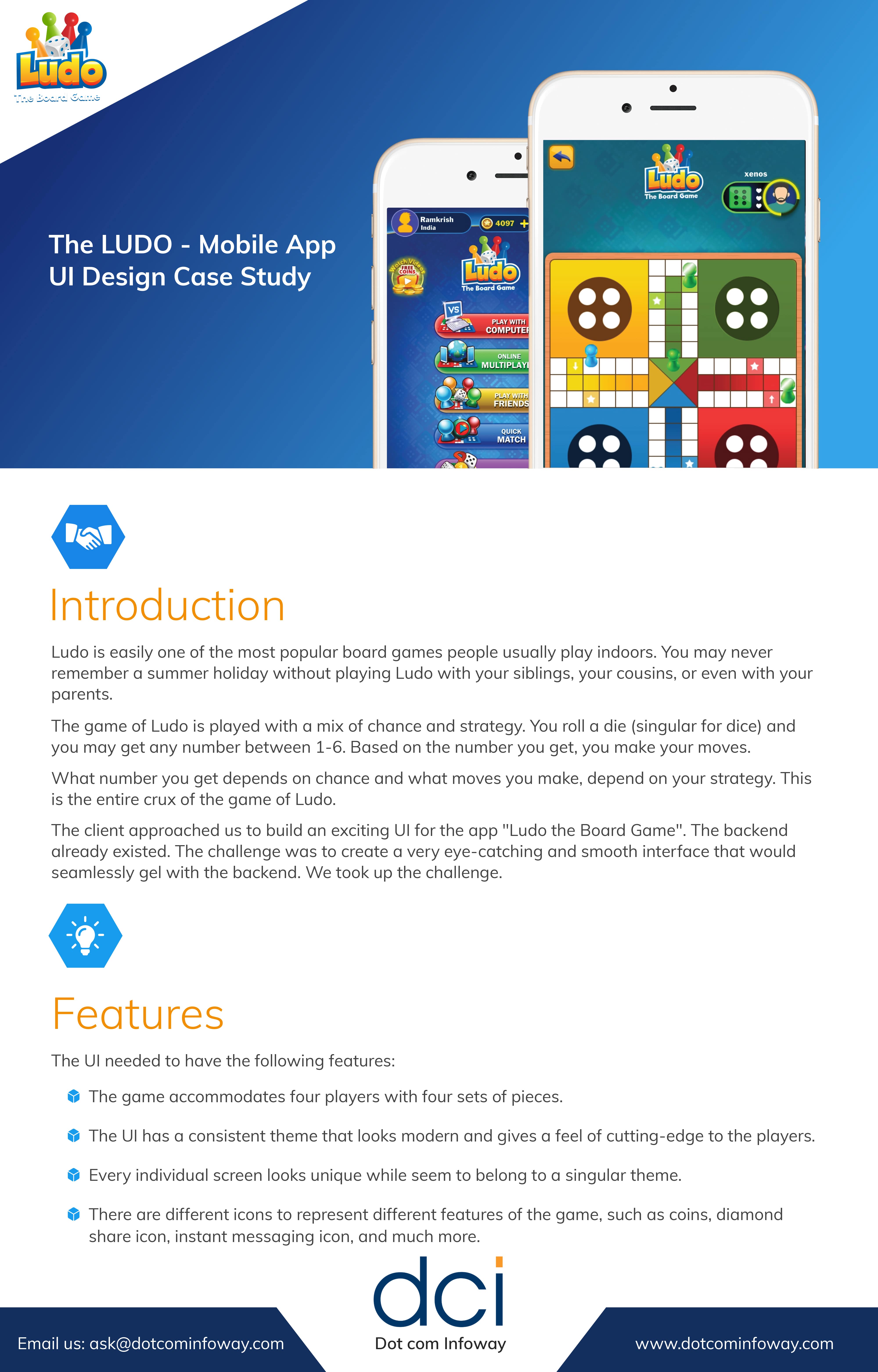 Ludo Game, Case Study