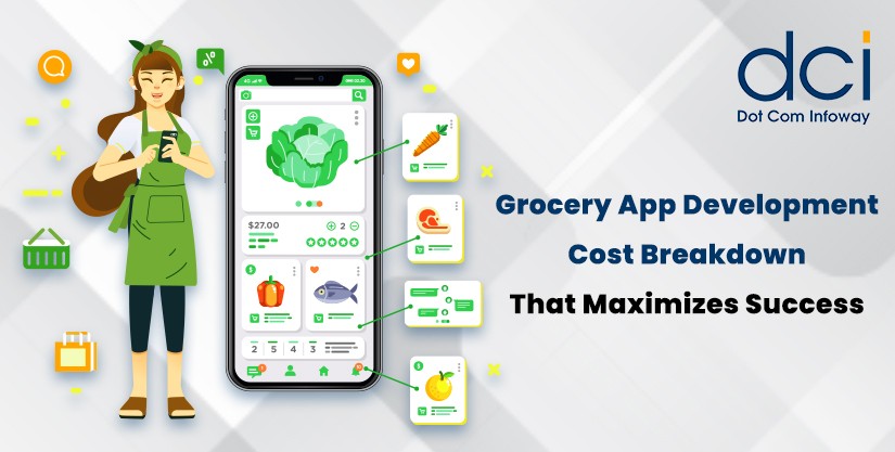grocery app dev cost