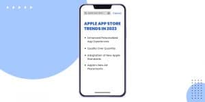 apple app store trends