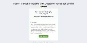 Gather Valuable Insights with Customer Feedback Emails