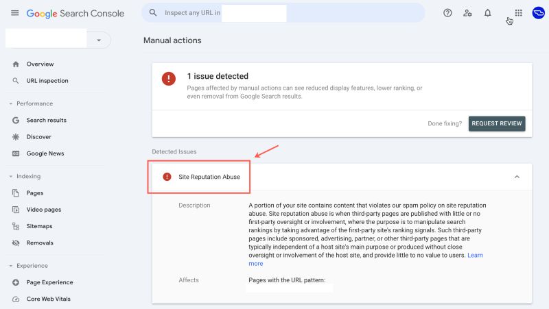 Site Reputation Abuse