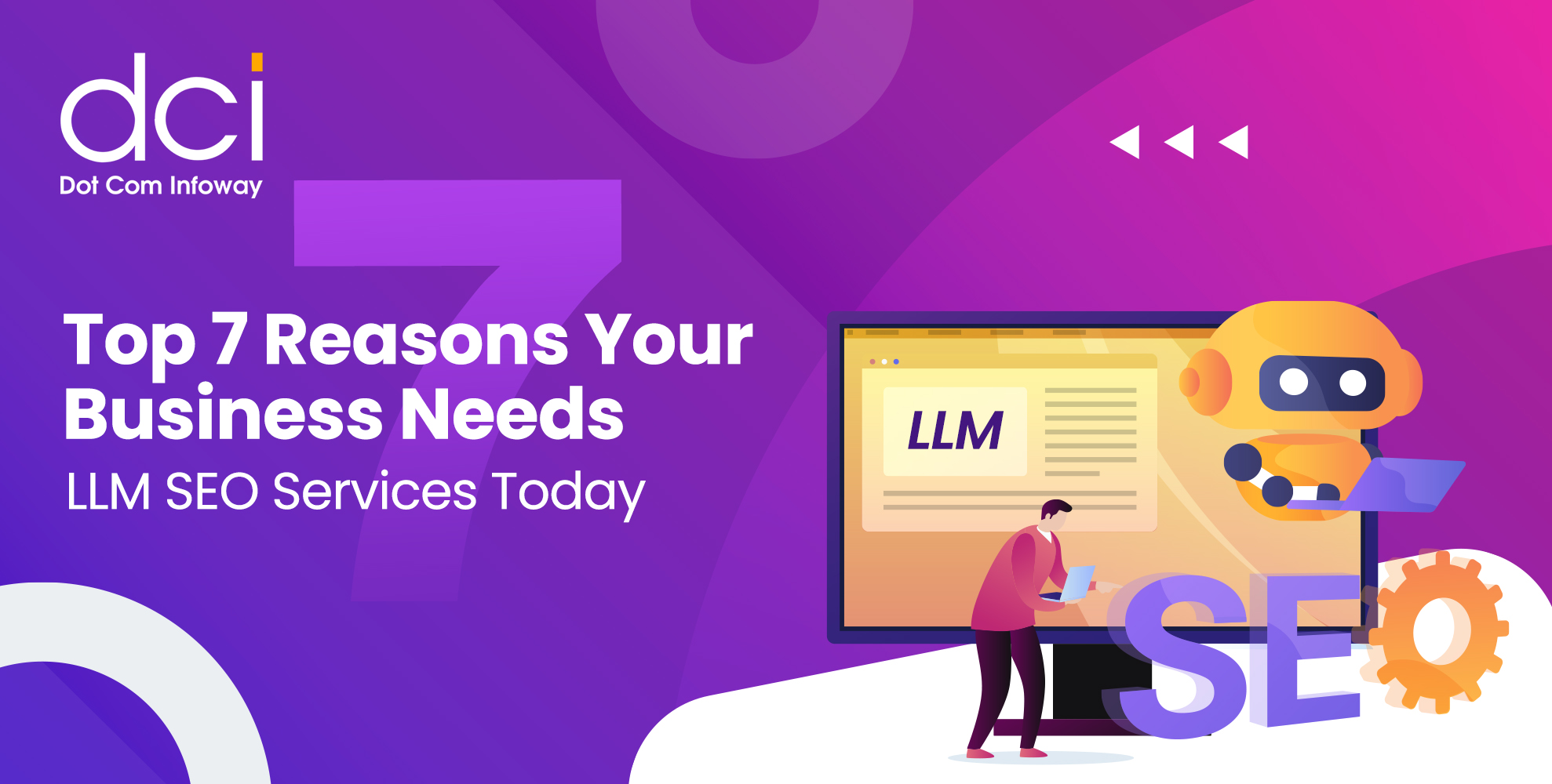 Top 7 Reasons Your Business Needs LLM SEO Services Today