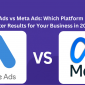 Google Ads vs Meta Ads: Which Platform Delivers Better Results for Your Business in 2025?