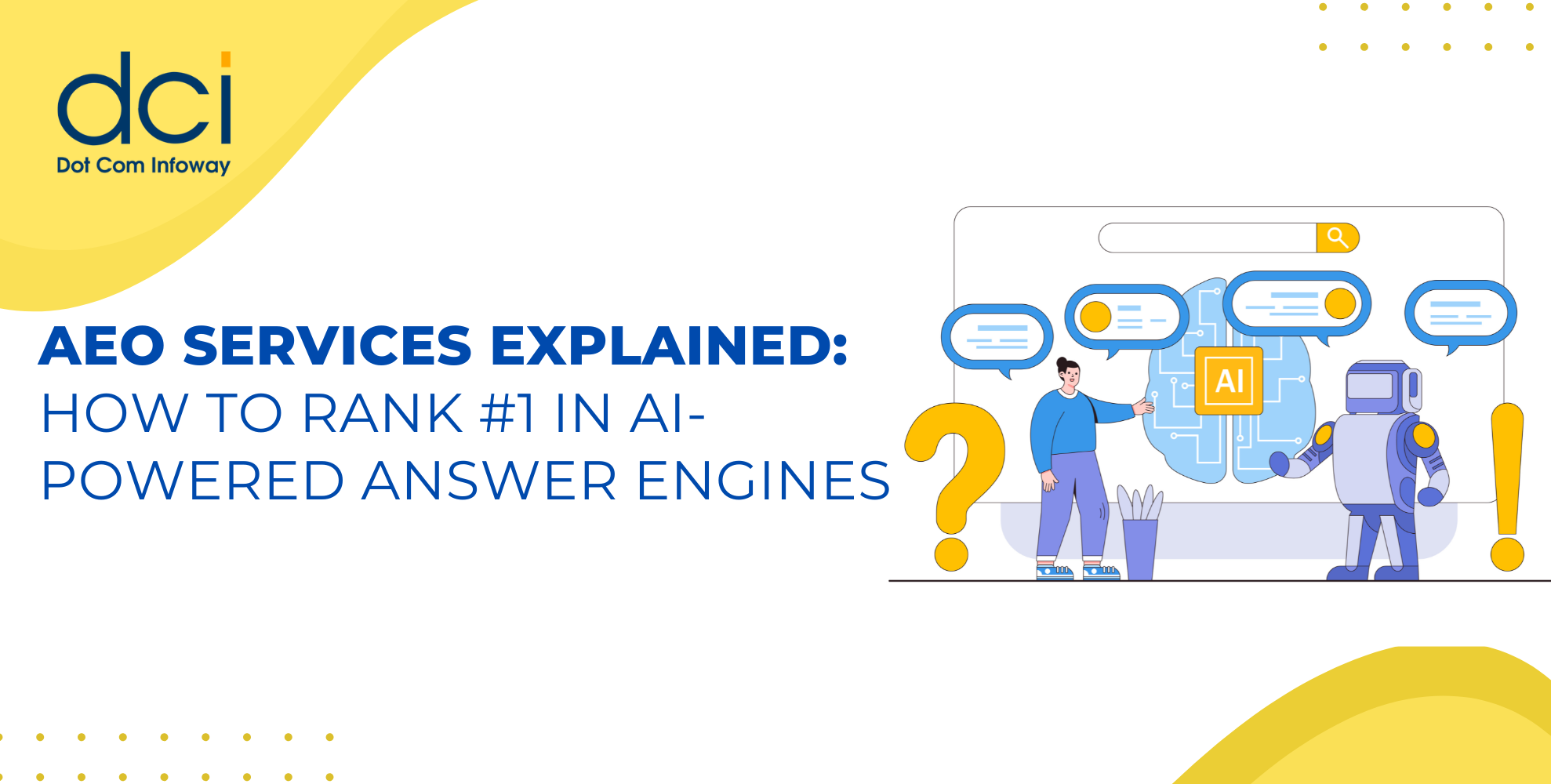 AEO Services Explained: How to Rank #1 in AI-Powered Answer Engines