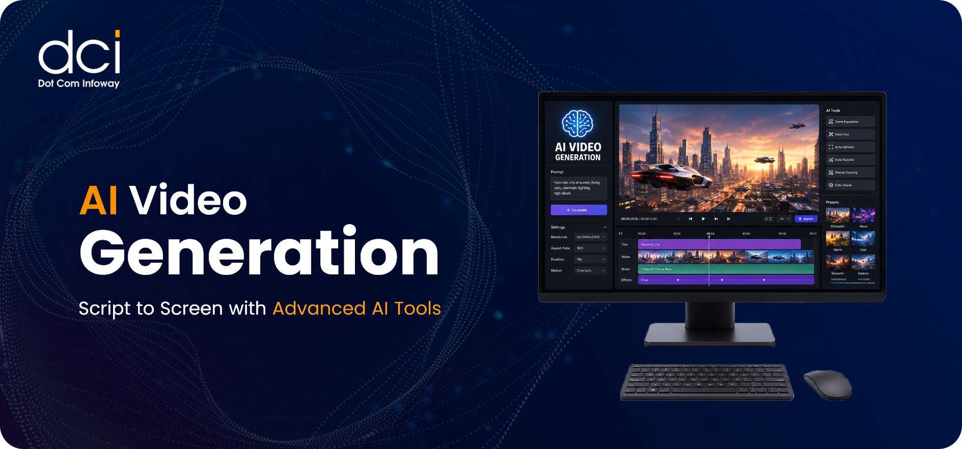 AI Video Generation: Script to Screen with Advanced AI Tools