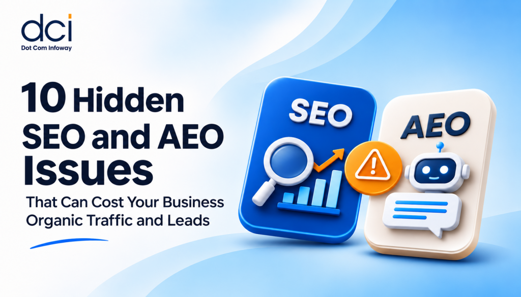 SEO and AEO Issues